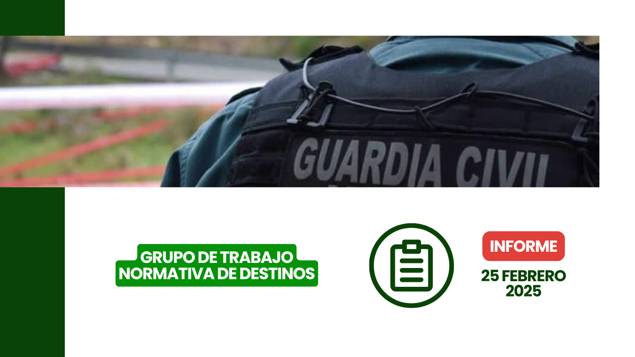 Informe grupo de trabajo normativa destinos.