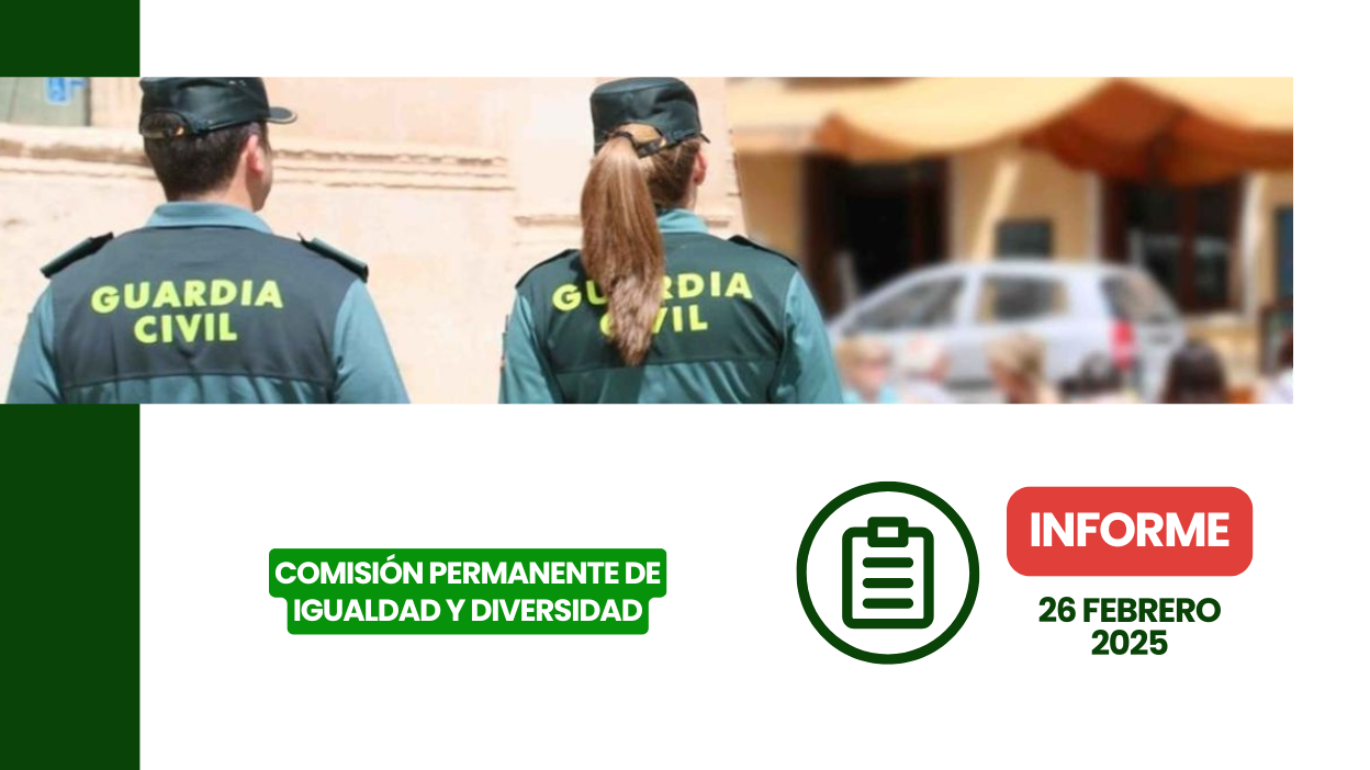 Reunión de la Comisión de Igualdad y Diversidad de la Guardia Civil en las dependencias de la D.G.G.C. el 24 de febrero de 2025.