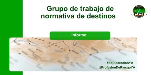 Representantes de JUCIL durante el segundo Grupo de Trabajo sobre Normativa de Destinos en la Dirección General de la Guardia Civil, junio de 2025