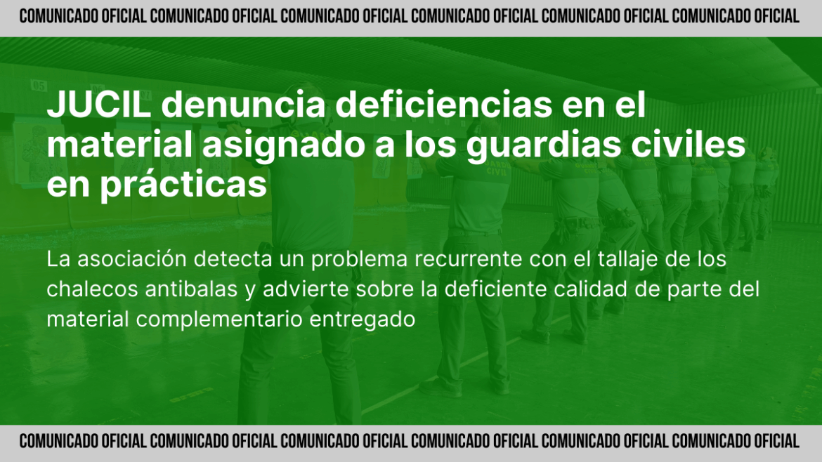 Guardias civiles en prácticas con chalecos antibalas y material de dotación durante su incorporación en Madrid